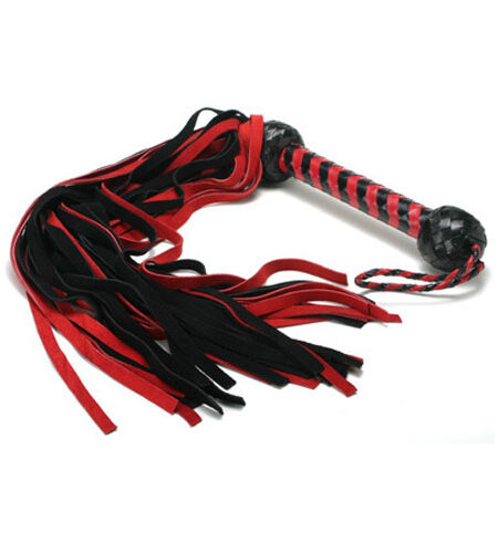Suede Flogger Whips