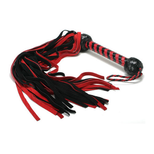 Suede Flogger Whips